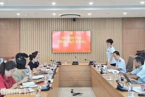 Cao Bằng: Kịp thời chấn chỉnh việc quản lý, sử dụng công chức, viên chức tại Sở KH&CN