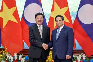 Việt Nam - Lào: Thúc đẩy gắn kết kinh tế với các dự án chiến lược