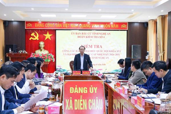 Nghệ An: Không để “đúng quy trình” nhưng chậm tiến độ công tác bầu cử