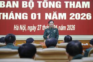 Toàn quân duy trì nghiêm chế độ sẵn sàng chiến đấu, bảo đảm an toàn Tết Bính Ngọ 2026