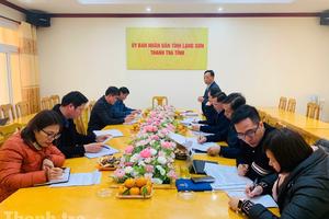 Cục I - Thanh tra Chính phủ làm việc với Thanh tra tỉnh Lạng Sơn về công tác giải quyết khiếu nại, tố cáo