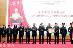 Thanh tra tỉnh Phú Thọ triển khai nhiệm vụ năm 2026 và đón nhận Huân chương Lao động hạng Nhất