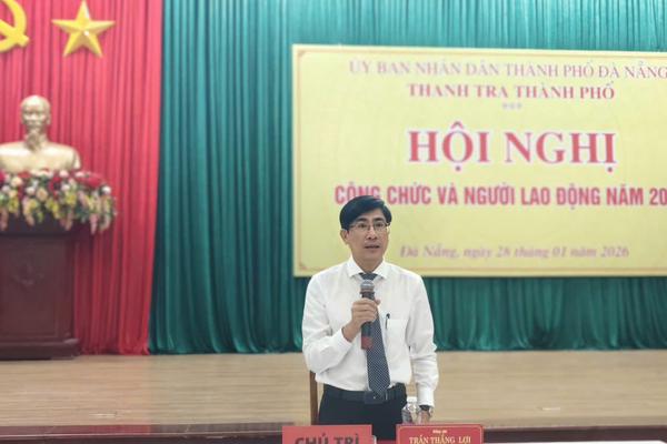 Thanh tra thành phố Đà Nẵng tổ chức hội nghị công chức, người lao động năm 2025