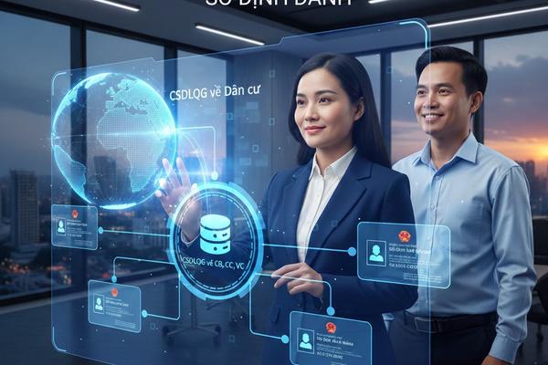 Bước tiến hiện đại hóa từ quản lý cán bộ bằng số định danh