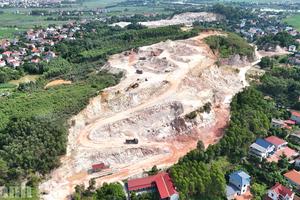 Bắc Ninh “mạnh tay” với khai thác, tiêu thụ đất trái phép