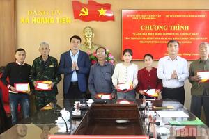 Thanh Hóa trao quà Tết cho ngư dân khó khăn