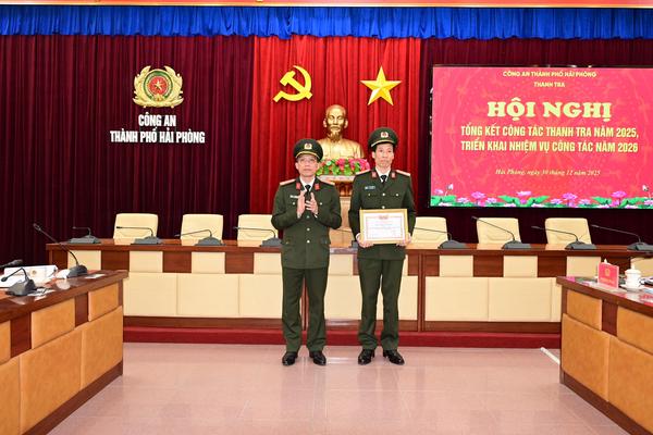 Thanh tra Công an Hải Phòng: Kỷ luật - Trung thành - Gần dân