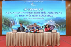 Vietnam Airlines tung 140 chương trình quảng bá du lịch 2026