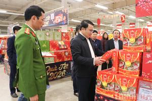 Nghệ An: Kiểm tra để giữ “nhịp” thị trường trước cao điểm Tết