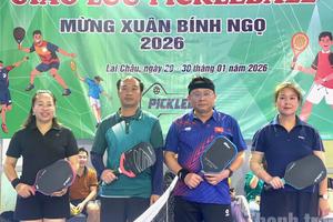 Thanh tra tỉnh Lai Châu sôi nổi hoạt động thể thao đầu Xuân 2026