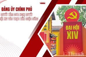 Đảng ủy Chính phủ quyết tâm đưa Nghị quyết Đại hội XIV vào cuộc sống