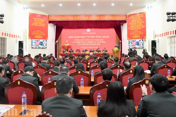 Ngành Thanh tra đẩy mạnh phòng, chống tham nhũng, lãng phí, tiêu cực trong năm 2026