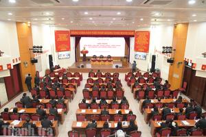 Toàn cảnh Hội nghị đại biểu cán bộ, công chức, viên chức và người lao động Thanh tra Chính phủ năm 2025