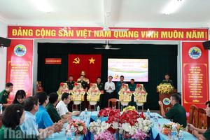 Chánh Thanh tra tỉnh Tây Ninh thăm, tặng quà Tết lực lượng vũ trang tuyến biên giới