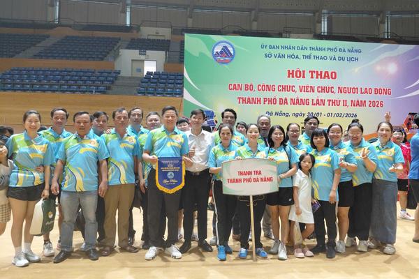 Thanh tra thành phố Đà Nẵng tích cực hưởng ứng hội thao và đạt 3 giải năm 2026