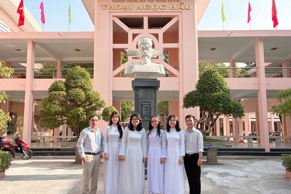 Ngôi trường miền Tây ghi dấu ấn tại cuộc thi Tiếng nói Xanh