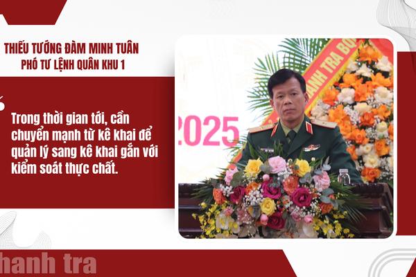 Quân khu 1 siết chặt kiểm soát tài sản, thu nhập, nâng cao hiệu quả phòng, chống tham nhũng