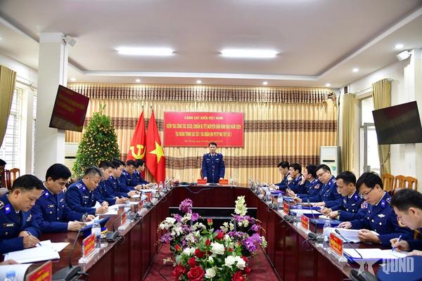 Cảnh sát biển Việt Nam tăng cường sẵn sàng chiến đấu, trấn áp tội phạm dịp Tết Bính Ngọ 2026