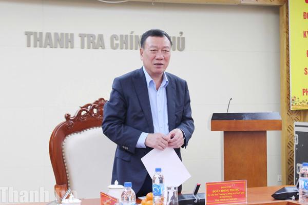 Tổng Thanh tra Đoàn Hồng Phong: Tập trung cao độ ban hành kết luận thanh tra trong tháng 2