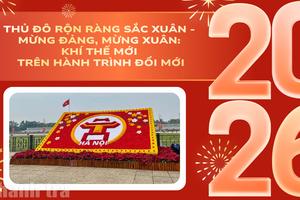 Thủ đô rộn ràng sắc Xuân - Mừng Đảng, mừng Xuân: Khí thế mới trên hành trình đổi mới