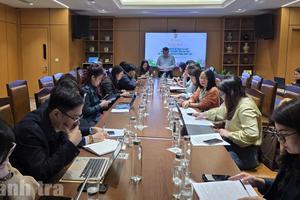 Hoàn thiện dự thảo hướng dẫn tổng rà soát hệ thống văn bản quy phạm pháp luật