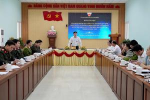 Giám đốc Công an TP Huế kiểm tra bảo đảm an ninh, trật tự phục vụ bầu cử tại xã Nam Đông