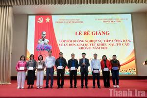 Tăng năng lực “thực chiến” cho cán bộ tiếp dân cấp xã Lào Cai