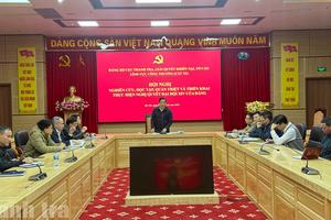 Cục IX tổ chức nghiên cứu, học tập, quán triệt và triển khai thực hiện Nghị quyết Đại hội XIV của Đảng