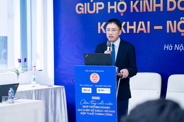 Cầm tay chỉ việc giúp hộ kinh doanh ghi chép sổ sách - kê khai - nộp thuế thành công