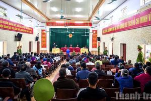 Toà án Nhân dân tỉnh Ninh Bình xét xử lưu động vụ án buôn bán pháo nổ