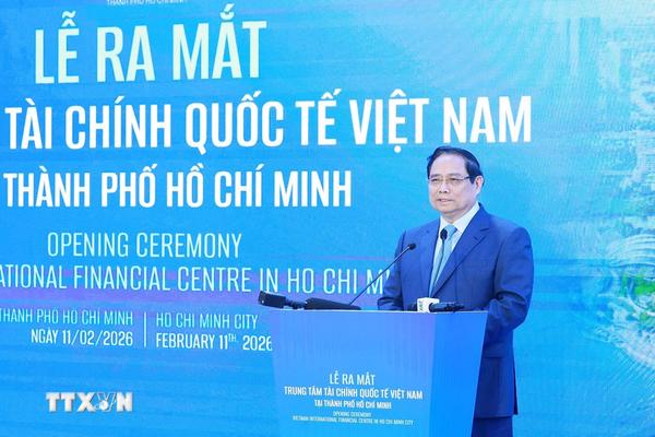 Thủ tướng dự lễ ra mắt Trung tâm Tài chính Quốc tế Việt Nam tại Thành phố Hồ Chí Minh