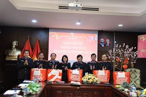 Thanh tra VKSND tối cao gặp mặt tri ân và chúc Tết công chức đơn vị