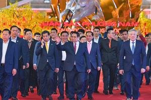 Thủ tướng Phạm Minh Chính dự Lễ bế mạc Hội chợ Mùa Xuân lần thứ nhất năm 2026