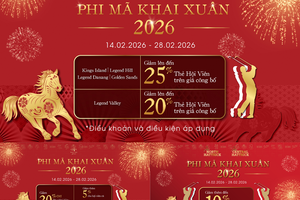 Đón Xuân Bính Ngọ 2026 cùng ưu đãi đặc quyền từ BRG Golf