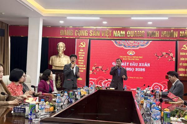 Báo Thanh tra gặp mặt đầu Xuân Bính Ngọ 2026