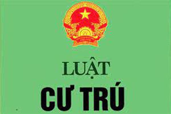 Sửa đổi, bổ sung một số quy định về đăng ký cư trú