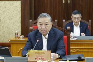 Tổng Bí thư yêu cầu hoàn thành các nội dung để tổ chức thành công Hội nghị Trung ương 2