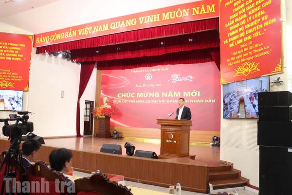 Năm bản lề triển khai Nghị quyết Đại hội XIV của Đảng: Thanh tra Chính phủ quyết tâm hành động, tăng tốc ngay từ đầu năm