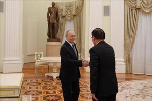 Tổng thống Vladimir Putin mong sớm đón Tổng Bí thư Tô Lâm thăm Nga