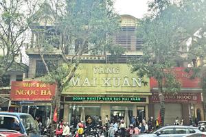 Hà Tĩnh: Thị trường vàng sôi động ngày vía Thần Tài