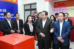 Chủ tịch Quốc hội: Rà soát kỹ danh sách cử tri, bầu đủ số lượng đại biểu Quốc hội