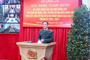 Bộ Công an: Triển khai cấp độ cao nhất bảo đảm an ninh bầu cử 2026 - 2031