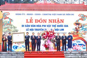 Bắc Ninh: Hội Lim chính thức ghi danh Di sản văn hóa phi vật thể quốc gia