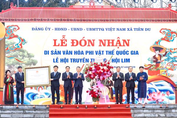 Bắc Ninh: Hội Lim chính thức ghi danh Di sản văn hóa phi vật thể quốc gia