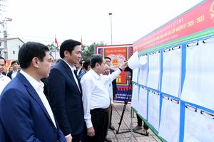 Kiểm tra công tác bầu cử ở Nghệ An, Chủ tịch Quốc hội lưu ý bầu đúng và đủ số đại biểu