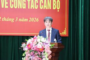 Ông Nguyễn Quang Huy được giao phụ trách Ban Quản lý dự án đầu tư xây dựng số 3 tỉnh Ninh Bình