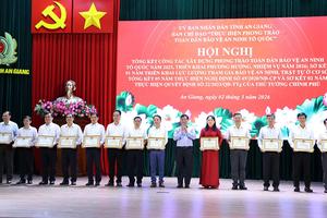 An Giang đẩy mạnh xây dựng phong trào toàn dân bảo vệ an ninh Tổ quốc