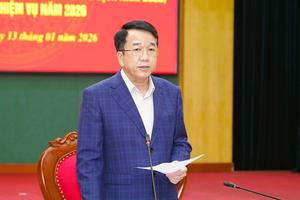 Công bố quyết định công tác cán bộ tại tỉnh Ninh Bình