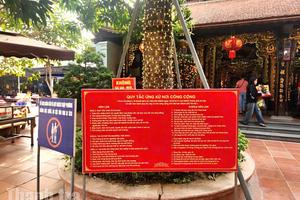 Hà Nội: "Siết" đốt vàng mã, hướng tới nếp sống văn minh