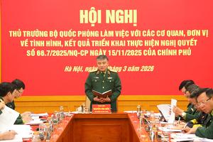 Bộ Quốc phòng đẩy mạnh cải cách hành chính dựa trên dữ liệu số